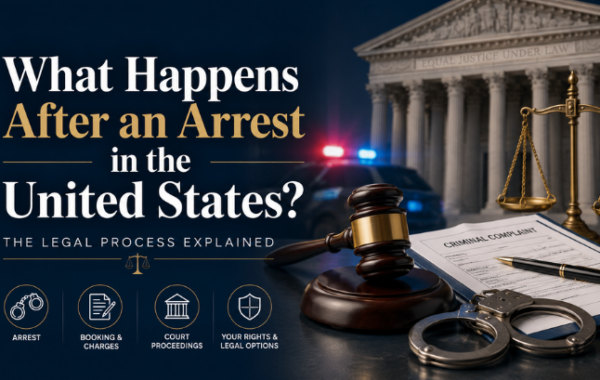 What Happens After an Arrest in the United States?