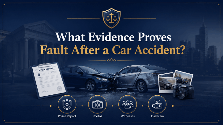 What Evidence Proves Fault After a Car Accident?