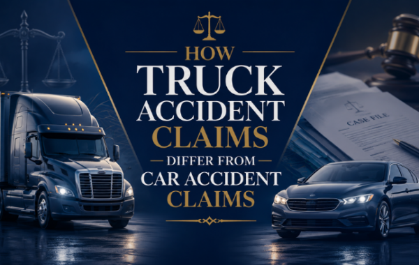 How Truck Accident Claims Differ From Car Accident Claims