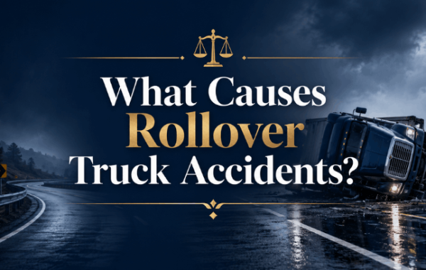 What Causes Rollover Truck Accidents?