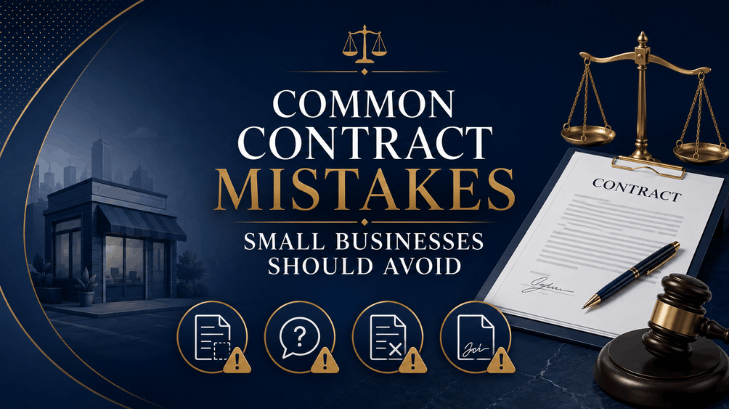 Common Contract Mistakes Small Businesses Should Avoid
