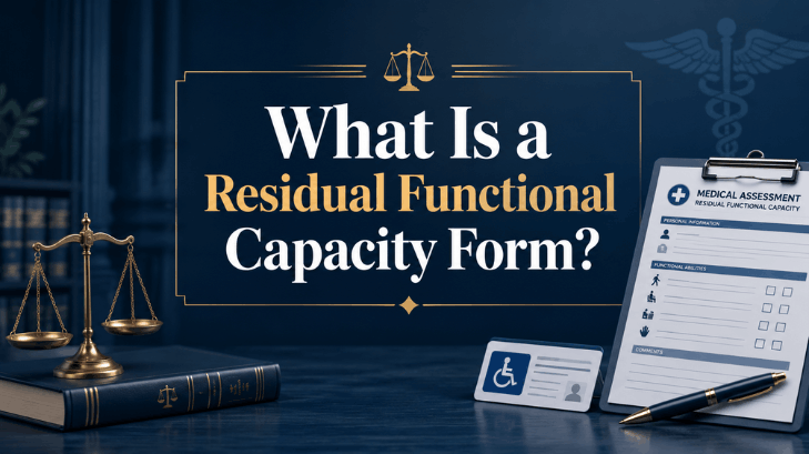 What Is a Residual Functional Capacity Form?