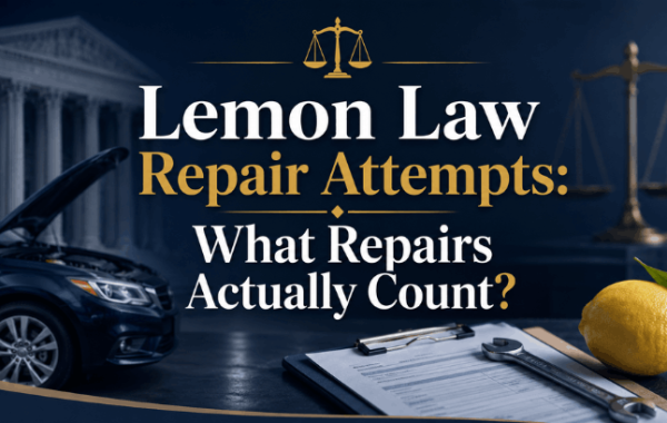 Lemon Law Repair Attempts: What Repairs Actually Count?