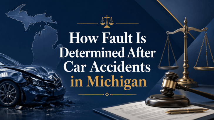 How Fault Is Determined After Car Accidents in Michigan