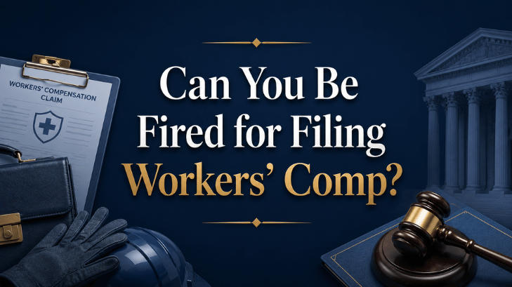 Can You Be Fired for Filing Workers’ Comp?
