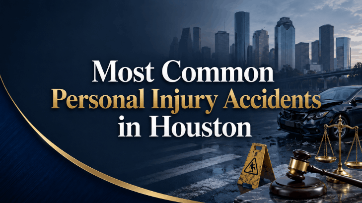 Most Common Personal Injury Accidents in Houston