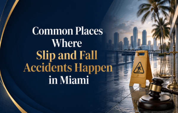 Common Places Where Slip and Fall Accidents Happen in Miami