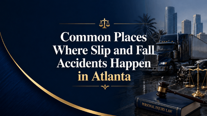 Common Places Where Slip and Fall Accidents Happen in Atlanta