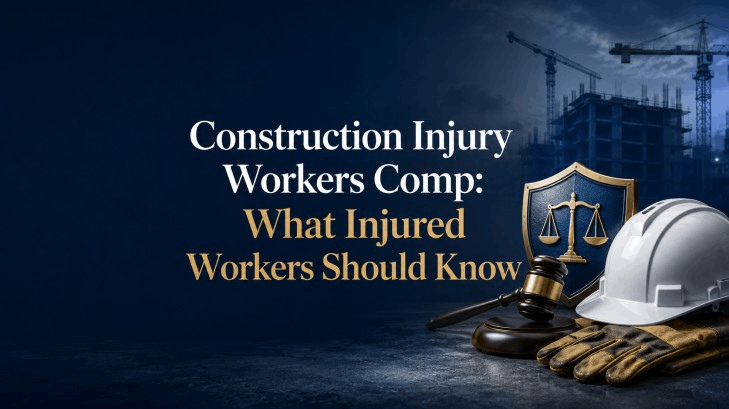 Construction Injury Workers Comp: What Injured Workers Should Know