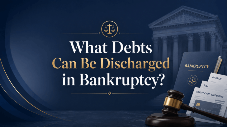 What Debts Can Be Discharged in Bankruptcy?
