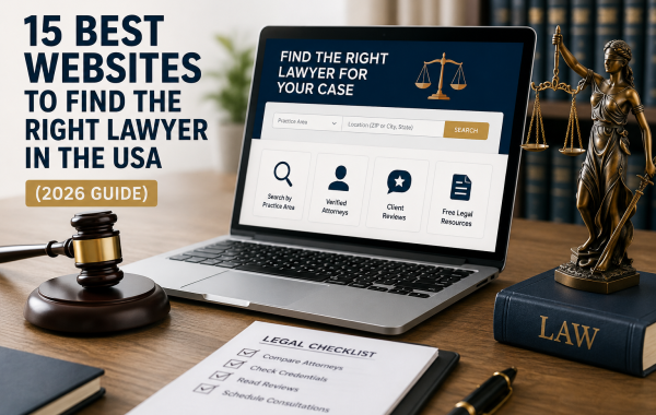 15 Best Websites to Find the Right Lawyer in the USA (2026 Guide)